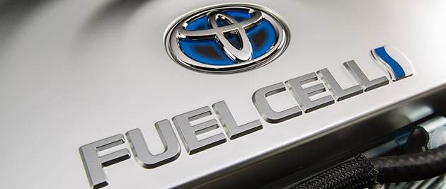 Toyota plans to sell its hydrogen fuel cell vehicles in the United States and Europe later this year. (Photo credit: Toyota UK, flickr) 